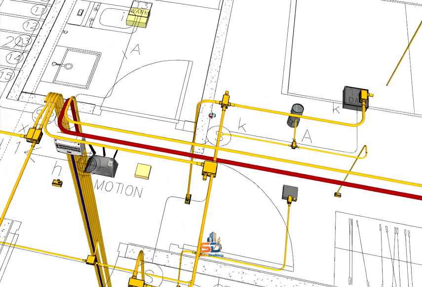 3D As-Built Electrical Pipe Line — Overview